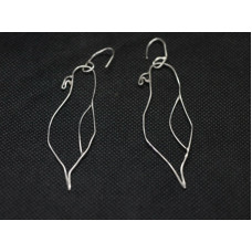 Sterling Silver Handmade Parrot Earrings